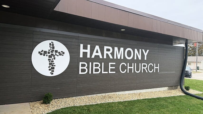 Harmony Bible Church campus in Fort Madison, Iowa